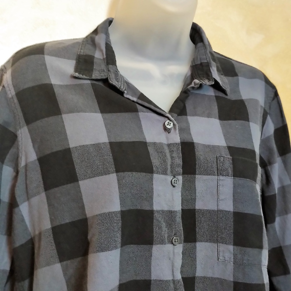 GAP Plaid Shirt VGC S M - Picture 2 of 4